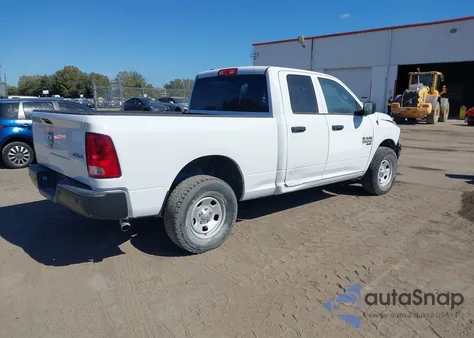 2023 Ram 1500 Classic Tradesman 4X4 6'4 Box from USA, damaged, VIN 1C6RR7FG6PS538346